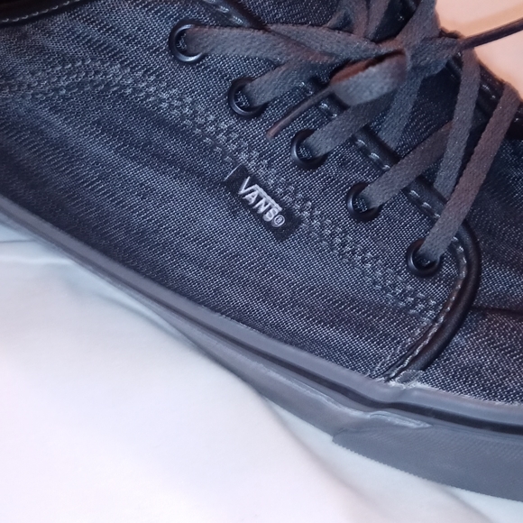 CHUKKA  LOW DARK GREY  DENIM AND PEWTER SKATE SHOES - Picture 10 of 10